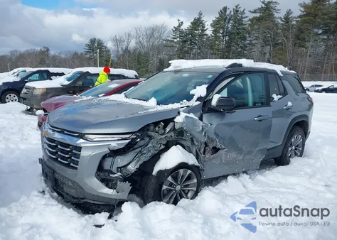 2025 Chevrolet Equinox Awd Lt z USA, uszkodzony, nr VIN 3GNAXPEGXSL127964